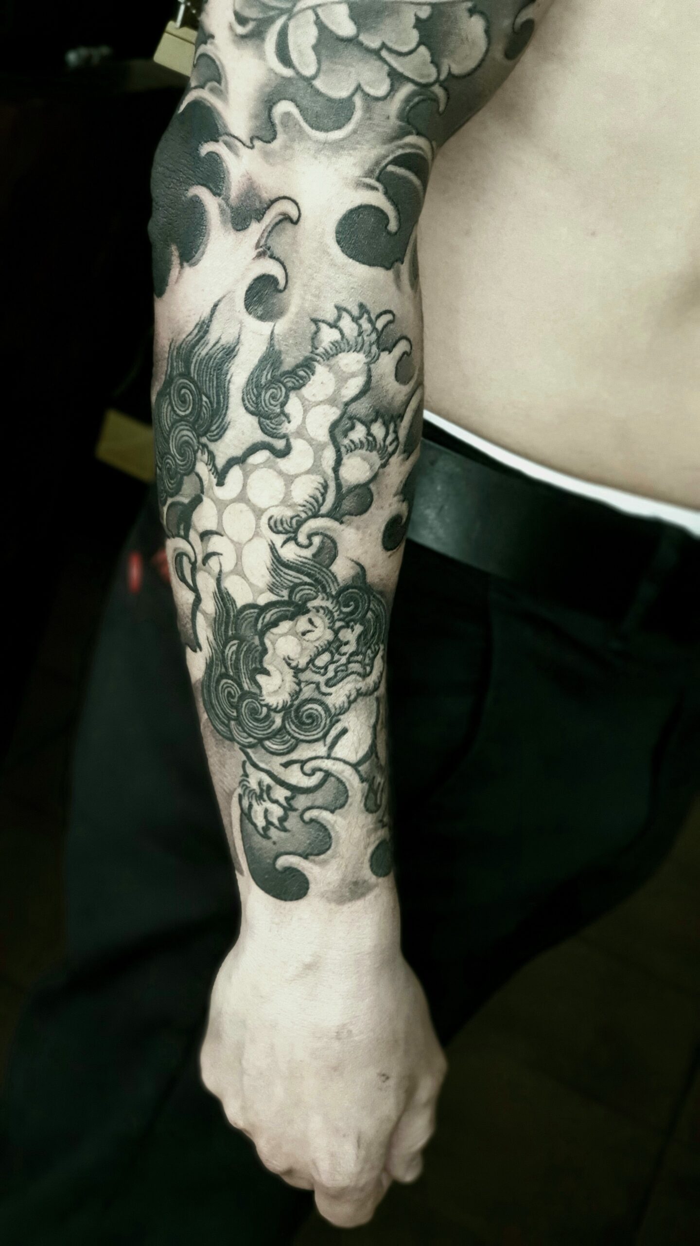 Japoński tatuaż irezumi Guru Tattoo Wrocław