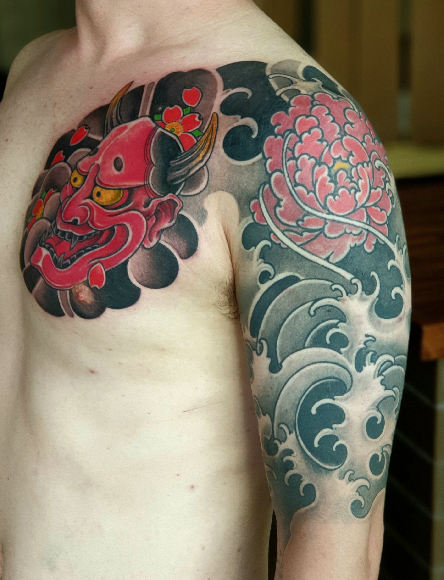 Tatuaż japoński irezumi Wrocław Guru Tattoo