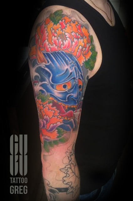 Tatuaż japoński irezumi Guru Tattoo Wrocław