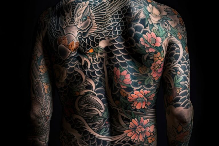 Japońskie motywy tatuaży